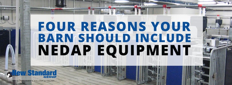 New Standard designs and equips your hog barn with Nedap equipment